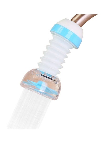 Buy Retractable Tap Head Water Faucet Extender Splash-proof Kitchen Tap Filter 360-degree Adjustable Filtration Blue 13.5 x 9.5 x 5.5cm in UAE