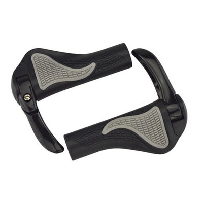 Buy Rubber Integrated Comfy Bicycle Grips 16cm in UAE