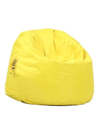 Buy Large Waterproof Bean Bag yellow 95x75x95cm in UAE