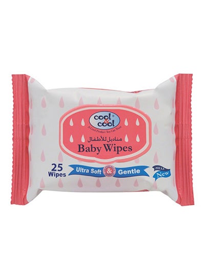 Buy Baby Wipes 25'S Pack Of 12 in UAE