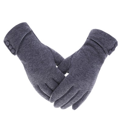 Buy Thermal Gloves Outdoor Warm 23cm in UAE