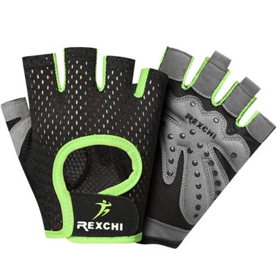 اشتري Non-Slip Unisex Weightlifting Climbing Fitness Gloves 15سم في الامارات