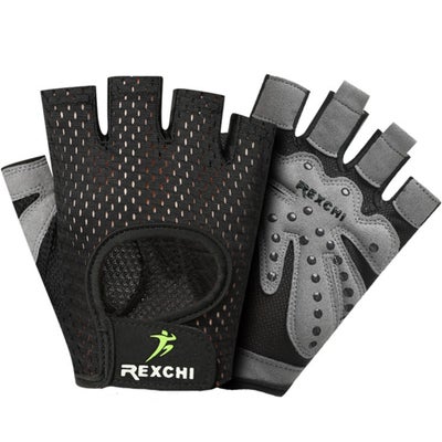 اشتري Non-Slip Unisex Weightlifting Climbing Fitness Gloves 15سم في الامارات