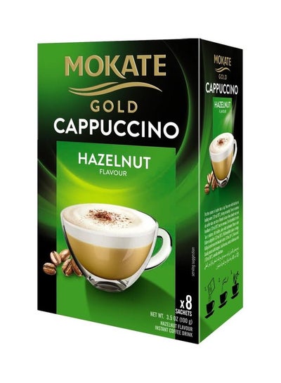 Buy 8-Sachet Gold Cappuccino With Hazelnut Flavour 12.5grams in Egypt