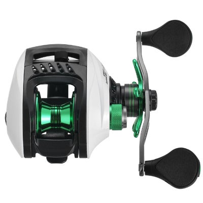 Buy 10+1 Ball Bearings Lightweight High Speed 9.3:1 Gear Ratio Baitcasting Fishing Reel 14cm in UAE