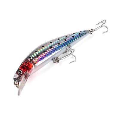 Buy USB Rechargeable Flashing LED Light Electric Life-like Vibrate Fishing Lures Bait 12.5cm in UAE