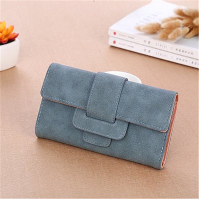 Buy Easy To Carry Lightweight Ladies Purse Blue in UAE