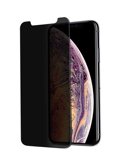 Buy Tempered Glass Screen Protector For Apple iPhone 11 Pro Max Black in Saudi Arabia