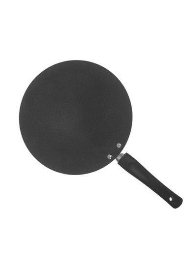 Buy Non Stick Concave Flat Tawa Black 28centimeter in UAE