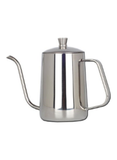 Buy Stainless steel domestic mocha coffee maker silver 600ml in UAE