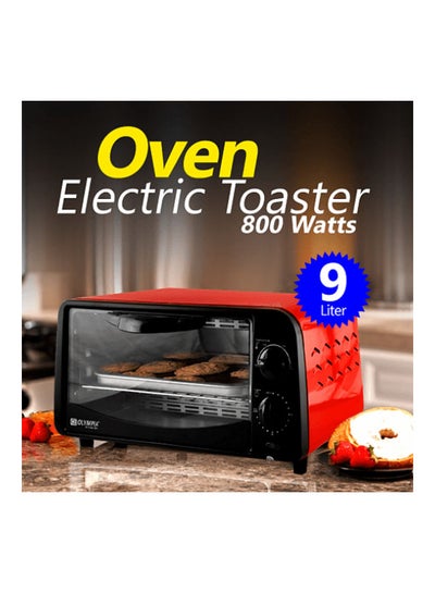 Buy Electric Toaster Oven 9 L 240 W OE Red in UAE