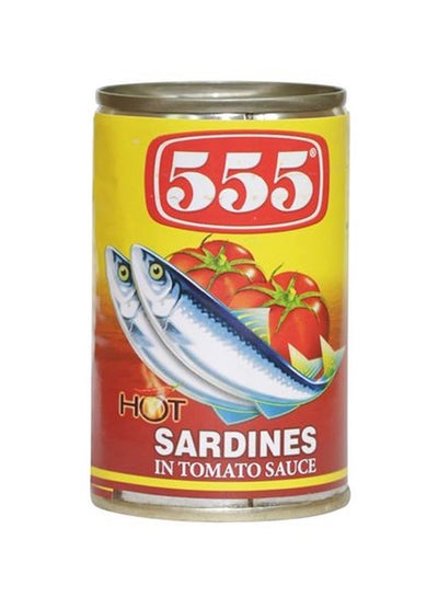 Buy Hot Sardine In Tomato Sauce 155grams in UAE