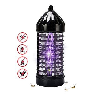 Buy Electric Mosquito Killer Lamp Bug Zapper Black 22cm in UAE