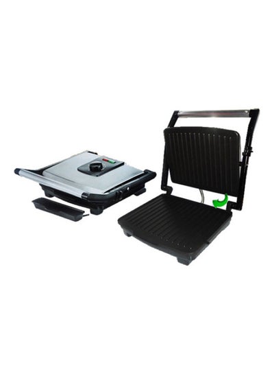 Buy Electric Grill 2000W 2000.0 W KJ-202 Silver/Black in Egypt