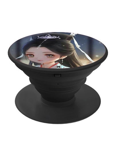 Buy Phone Grip Pop Socket Black in UAE