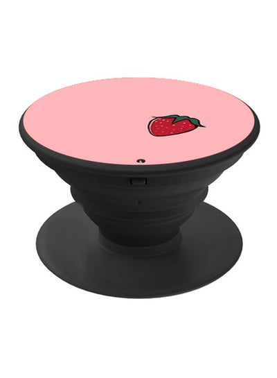 Buy Printed Pop Socket Black/Pink/Red in UAE