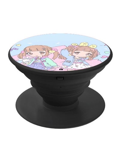 Buy Cartoon Printed Phone Holder Multicolour in Saudi Arabia