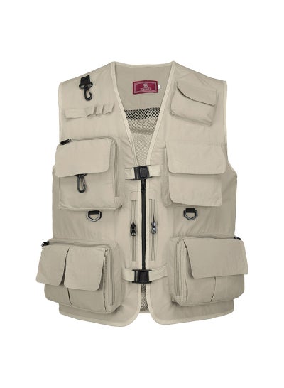 Buy Multi Pockets Fishing Jacket 40*2*30cm in Saudi Arabia