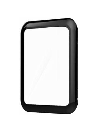 اشتري لاصقة حماية للشاشة من الزجاج المقوى ثلاثي الأبعاد إصدار نايكي لساعة أبل أسود / شفاف في السعودية