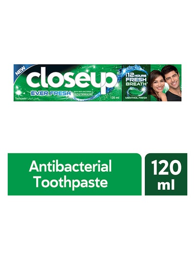 Buy Menthol Fresh Antibacterial Gel Toothpaste Green 120ml in Saudi Arabia