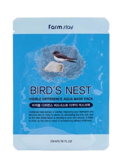 اشتري Bird's Nest Visible Difference Aqua Face Mask 23مل في مصر