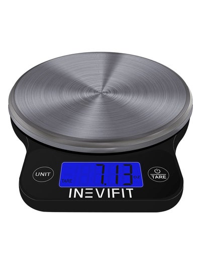 Buy Digital Kitchen And Food Scale With 0.1g Accuracy Black/Grey 20centimeter in Saudi Arabia