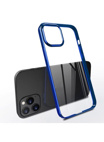 Buy Original Series Ultra Slim Soft Protective Case Cover For Apple iPhone 12 Pro Max Blue in Saudi Arabia