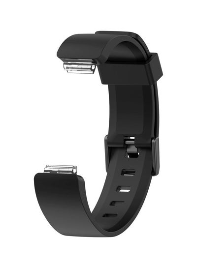 Buy Replacement Band For Fitbit Inspire/HR/2 Black in Saudi Arabia