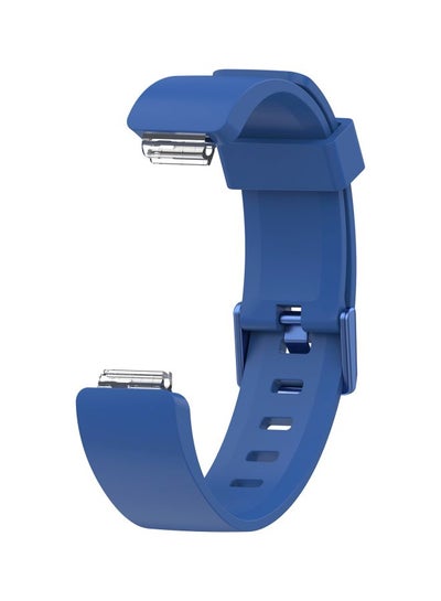 Buy Replacement Band For Fitbit Inspire/HR/2 Dark Blue in Saudi Arabia