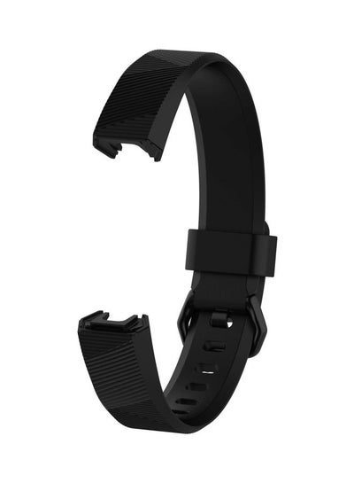 Buy Silicone Band for Fitbit Alta/Alta HR Black in Saudi Arabia