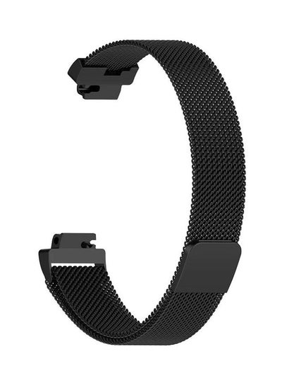 Buy Replacement Band For Fitbit Inspire/Inspire Hr 7inch Black in Saudi Arabia