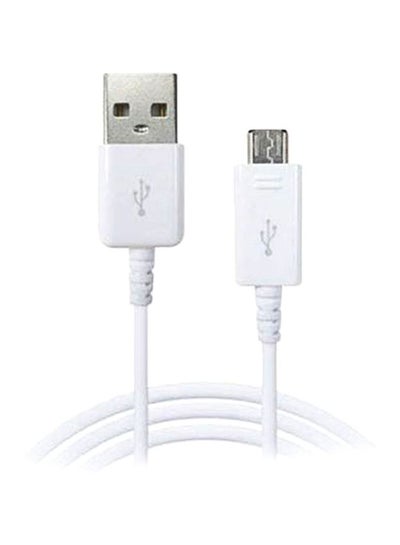 اشتري USB لكابل Micro USB أبيض في الامارات