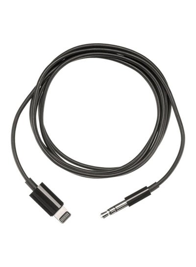 Buy Lightning To 3.5mm Audio Cable Black in Saudi Arabia