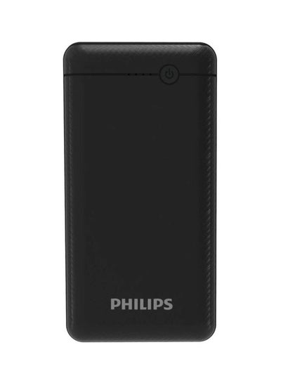 Buy 20000.0 mAh 2x Faster Dual USB High Capacity Power Bank With Micro Cable Black in UAE