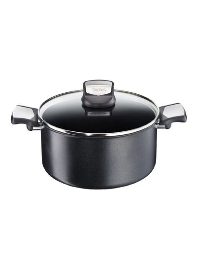 Buy Expertise Casserole With Lid Black 24cm in UAE