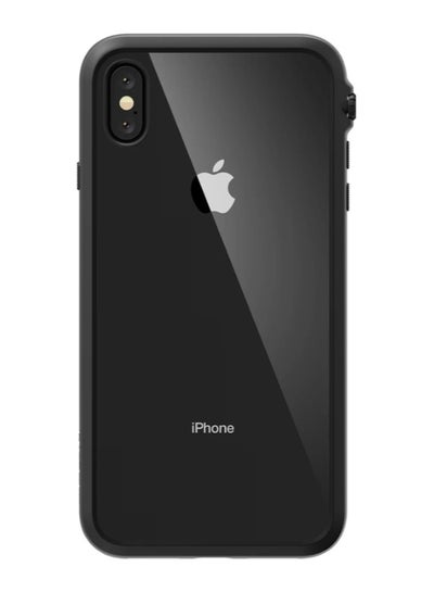 Buy Protective Case Cover For Apple iPhone XS Max Stealth Black in UAE