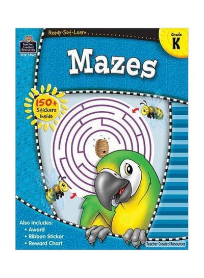 اشتري Ready-Set-Learn: Mazes Grade K Paperback في الامارات