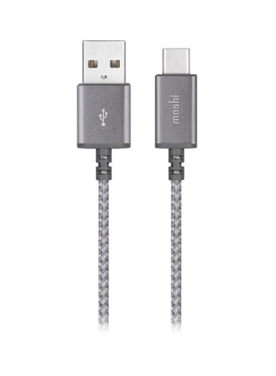 اشتري كابل USB من النوع ايه إلى USB من النوع سي 1.5متر رمادي في الامارات