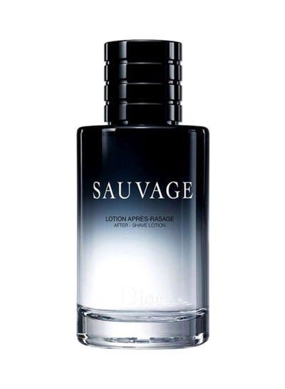 Buy Sauvage After Shave Lotion Transparent 100ml in UAE