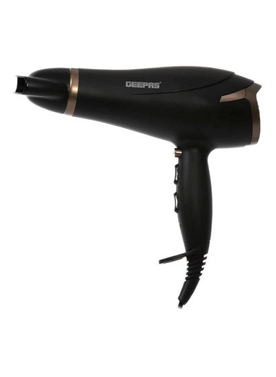 Buy Professional Hair Dryer Black/Brown in Saudi Arabia