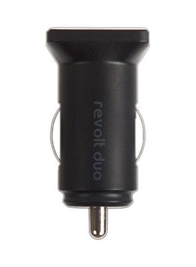 Buy Dual Port USB Car Charger Black in Saudi Arabia