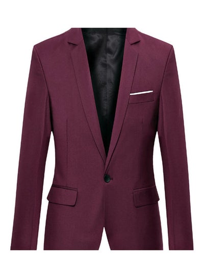 Wine red clearance colour blazer