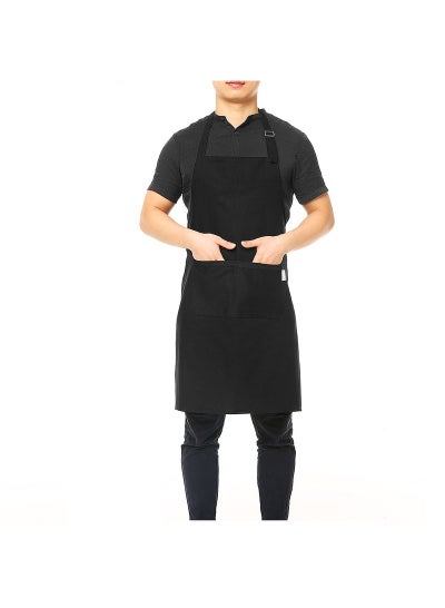 Buy Multipurpose Waiter Apron With Adjustable Neck Belt Black 24x2.5x20cm in UAE