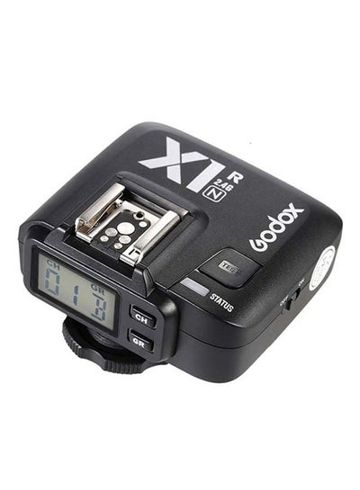 اشتري جهاز استقبال لاسلكي X1R N TTL لمشغل الفلاش بتردد 2.4 جيجاهرتز لكاميرات نيكون 
 أسود في مصر