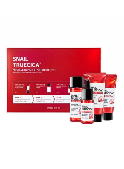 Buy Snail Truecica Miracle Repair Starter Kit Clear 70ml + 20g in UAE