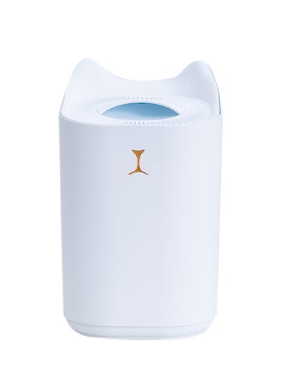 Buy Humidifier Purifier For Air Treatment With Colourful Atmosphere Lights White in Saudi Arabia