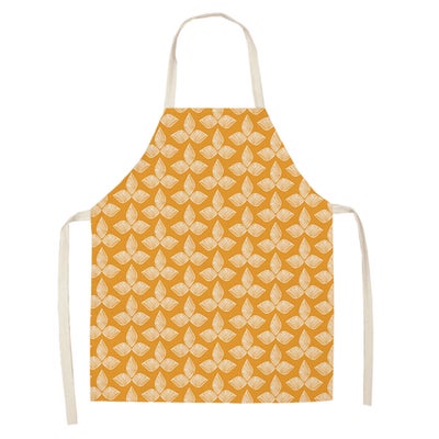 Buy Printed Cartoon Household Apron Multicolour 55x68cm in UAE