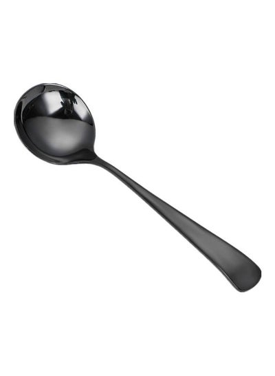 Buy 3 Pieces Long Handle Steel Spoon Multicolour 16cm in UAE