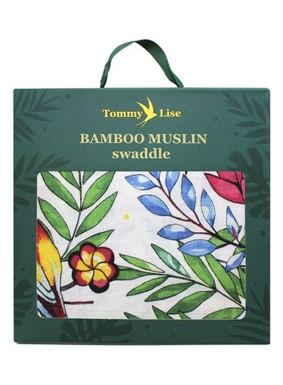 Buy Bamboo Muslin Swaddle - Blooming Day in Saudi Arabia