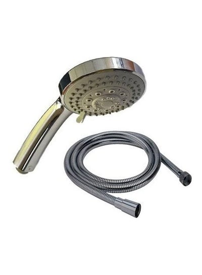 Chrome Hose And Head Shower 5 JET Silver price in UAE | Noon UAE | kanbkam